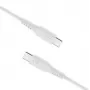 Laidas USB-C į USB-C fiksuotas FIXED FIXDLS-CC2-WH, 2 m, 60 W