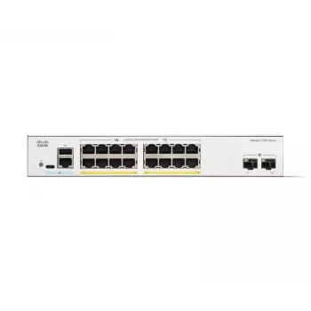 Valdomas jungiklis Cisco Catalyst 1300-16FP-2G 16 prievadų GE Full PoE