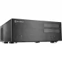 SilverStone Grandia GD08 - korpusas (Desktop) - SSI EEB - be maitinimo šaltinio - juodas - USB/Audio