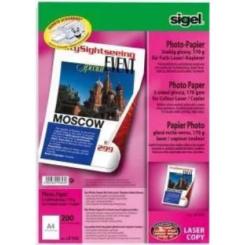 Foto popierius A4 Sigel LP342 baltas