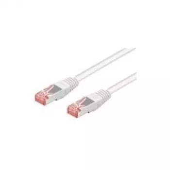 Wentronic Goobay CAT 6 jungiamasis laidas, S/FTP (PiMF), baltas, 50 m - LSZH halogenų neturintis, varinis (93510)
