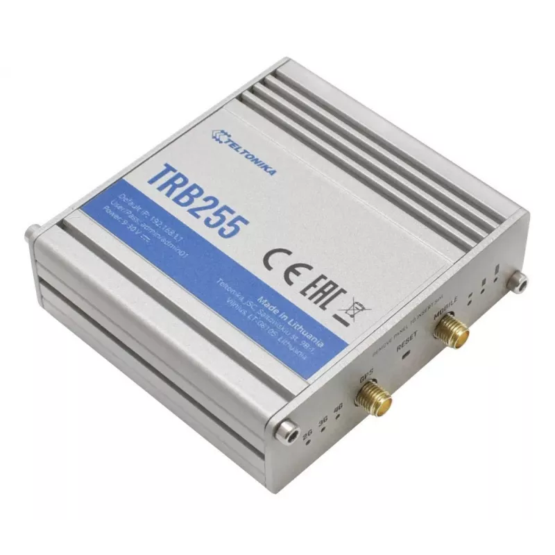 Teltonika TRB255000000 pramoninis maršrutizatorius / valdiklis 10/100 Mbit/s