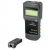 Kabelių testeris GEMBIRD NCT-31 – tęstinumo testeris su LCD, RJ-11/RJ-12/RJ-45 palaikymu, juodas