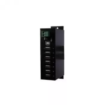 USB šakotuvas EXSYS 7 prievadų 480 Mbit/s juodas