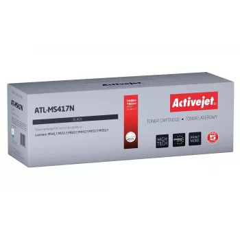 Kasečių toneriai ActiveJet ATL-MS417N juoda, skirta Lexmark, 8500 puslapių, vienetinis paketas