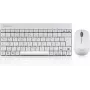 Perixx PERIDUO-712 DE W White belaidė mini klaviatūra ir pelė