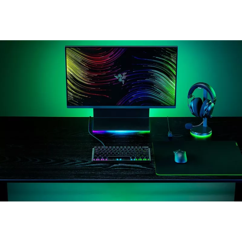 Razer Huntsman V3 Pro Mini žaidimų klaviatūra USB QWERTZ juoda