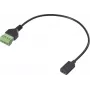 Renkforce USB-C adapterio laidas [1x lizdas - 1x gnybtinis jungimas] RF-6443954 30 cm