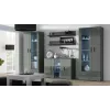 Cama Komoda 120 cm SOHO S7 pilkas/pilkas blizgus