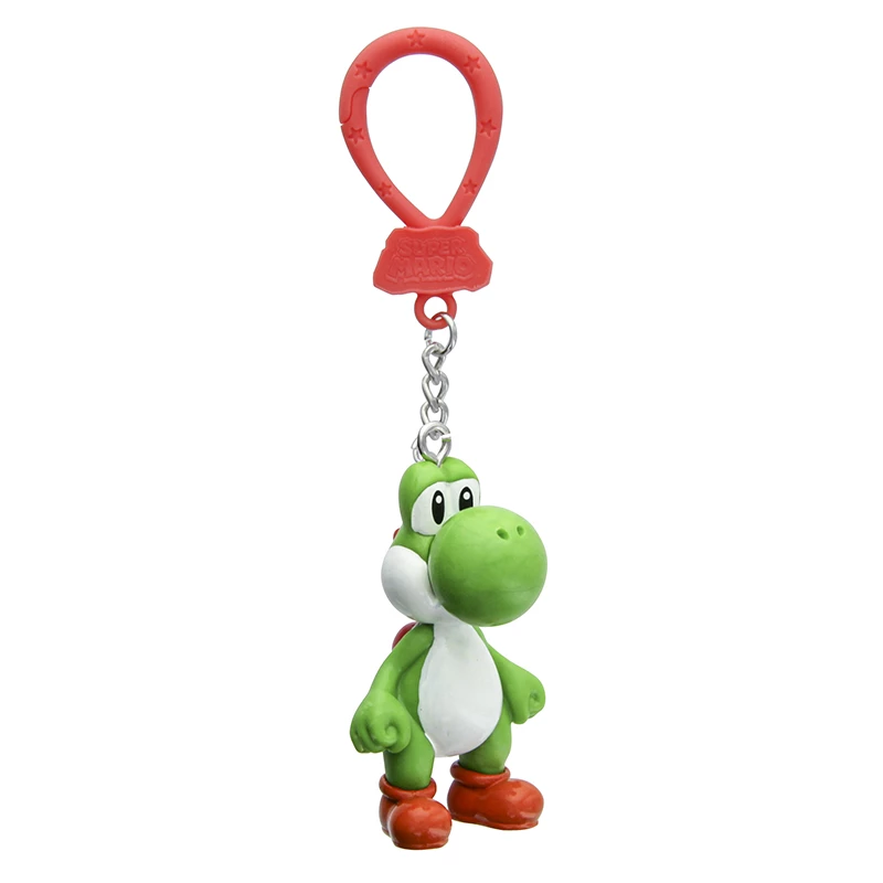 Backpack Buddies raktų pakabukų rinkinys Paladone Super Mario, CDU, 24 vnt. – įvairūs veikėjai, kolekcionuojami aksesuarai