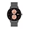 Išmanusis laikrodis Colmi V89 Steel Black su širdies ritmo monitoriumi, atsparus vandeniui