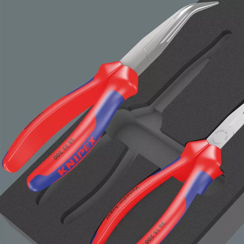 Įrankių dėklas su replėmis Wera 05150181001, mėlyna/raudona, 172x392x38 mm