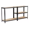 Extralink metalinė sandėliavimo lentyna 180x90x40 juoda