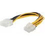 Prailginimo kabelis ShiverPeaks 78221-HQ 8-pin EPS, pintas, 0,2 m