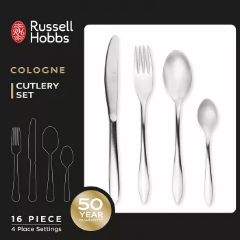 Stalo įrankių rinkinys Russell Hobbs RH02221EU7 16 dalių nerūdijantis plienas