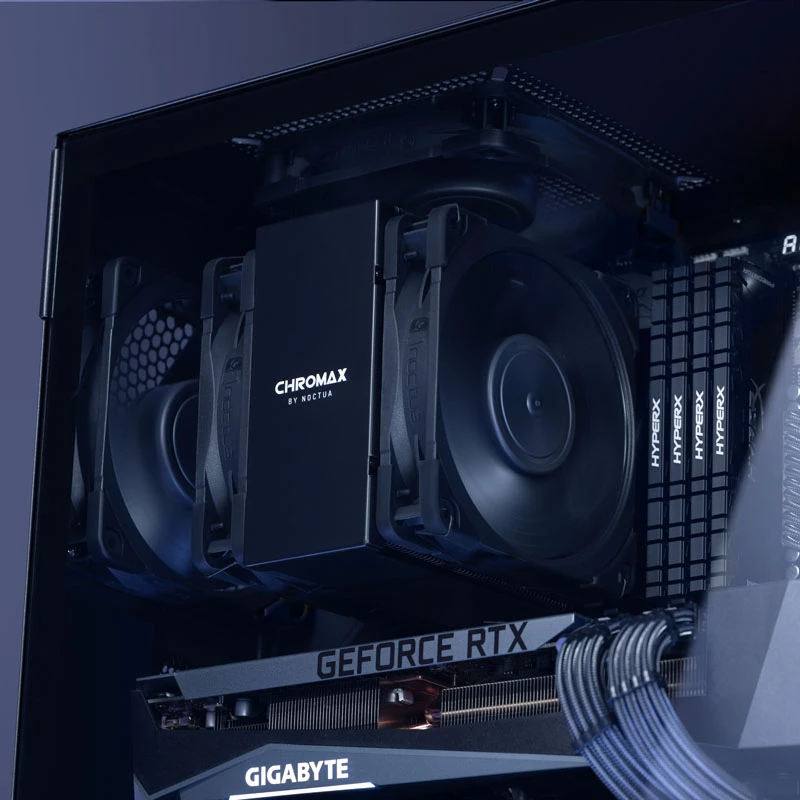 Noctua NA-HC8 chromax.black aušintuvo dangtelis