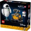 LEGO Disney Pixar 43279 WALL-E ir EVE statybinis konstruktorius, 811 detalių, 18+