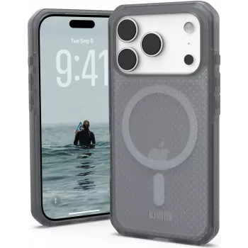 UAG Urban Armor Gear Dot MagSafe Dėklas | Apple iPhone 17 Pro | pilka (permatoma) | 114536113131