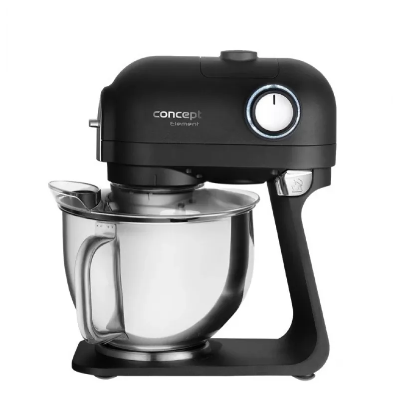Planetinis maišytuvas Concept RM8000 - 1200 W virtuvės kombainas, juodas