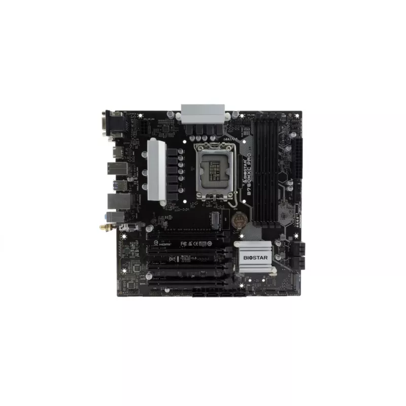 Pagrindinė plokštė Biostar B760MXC PRO B760 S1700 mATX DDR5