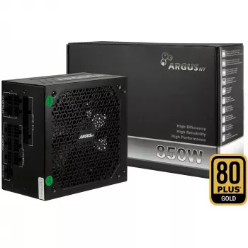 Inter-Tech HA-850BA4 maitinimo blokas, 850W, kabelių valdymas