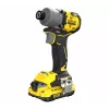 Stanley SFMCF830D2K-QW smūginis suktuvas be šepetėlių, 2×2,0 Ah, 3200 aps./min., juoda/geltona