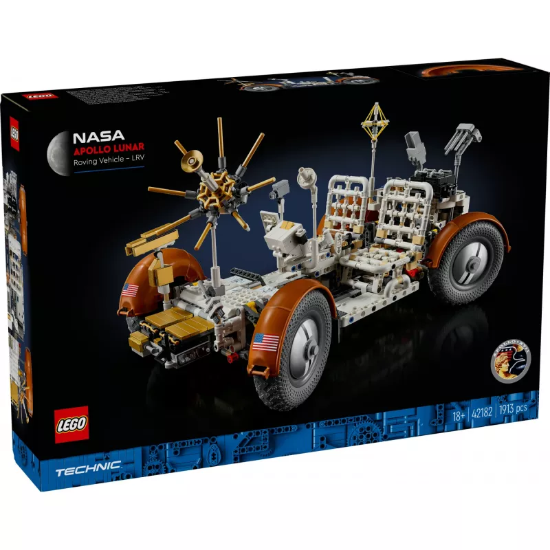 LEGO TECHNIC 42182 NASA Apollo Mėnulio Roveris LRV