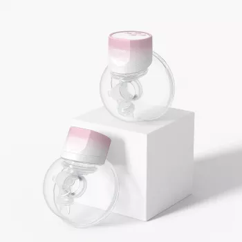 Momcozy S12 Pro Dvigubas elektrinis pientraukis rožinis, 180ml