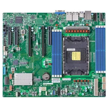 Super Micro SUPERMICRO X13SEI-F pagrindinė plokštė - ATX - LGA4677 Socket-E - Intel C741 mikroschemų rinkinys - USB 3.2 Gen 1 - 2 x Gigabit LAN - integruota grafika (MBD-X13SEI-F-B)