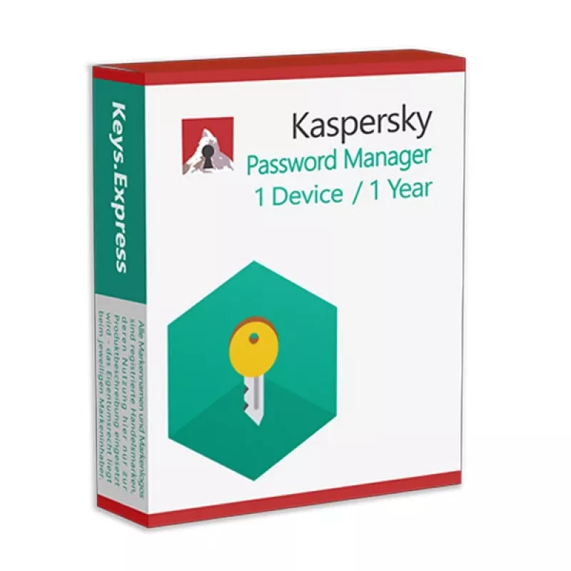 Kaspersky Password Manager | 1 Įrenginys | 1 Metai | ES