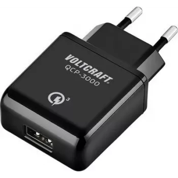 VOLTCRAFT QCP-3000 USB įkroviklio lizdas, išėjimo srovė (maks.) 3000 mA, 1 x USB, Qualcomm Quick Charge 3.0