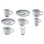 Kavos puodelis kapučino MELITTA M-Cups 0,25 L porcelianas baltas — 65 mm aukštis
