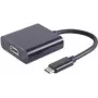 USB grafikos adapteris ShiverPeaks BS14-05001 USB 3.2 Gen 1 Type-C juodas