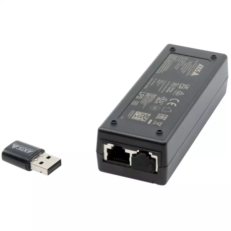 Axis 02627-003 belaidis adapteris su maitinimo injektoriumi, juodas, vidaus montavimui