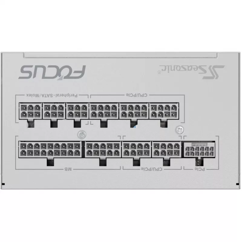 Seasonic FOCUS-GX-1000-V4-WHITE 1000W maitinimo blokas, baltas