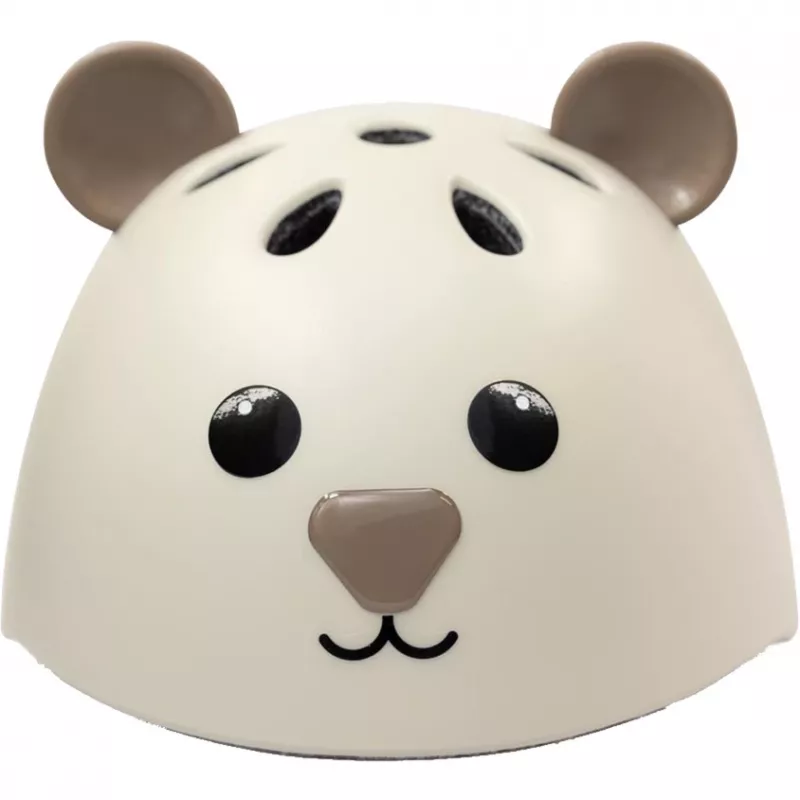 Vaikiškas šalmas HUDORA Beary mocha, dydis 48–52 cm