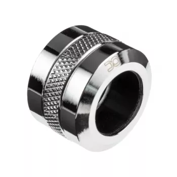 Alphacool Eiszapfen Pro jungtis 16mm kietajam vamzdeliui G1/4, 6 vnt. rinkinys – chromas