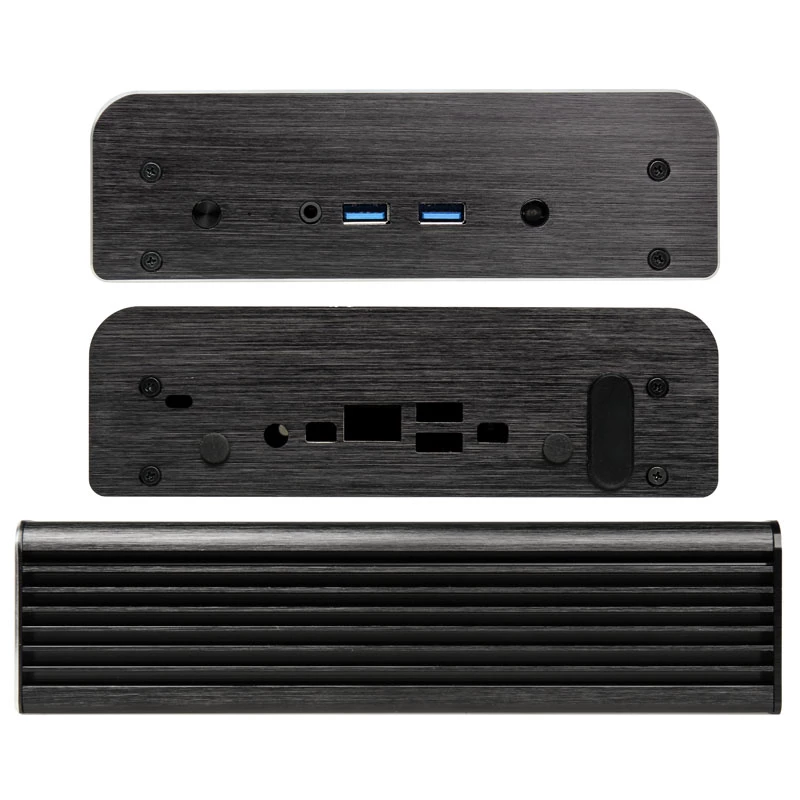 Kompiuterio korpusas Akasa Newton S UCFF korpusas, Intel NUC, juodas