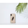 Apsauginis dėklas iPhone XR, man and wood, Indian Black, kietas korpusas