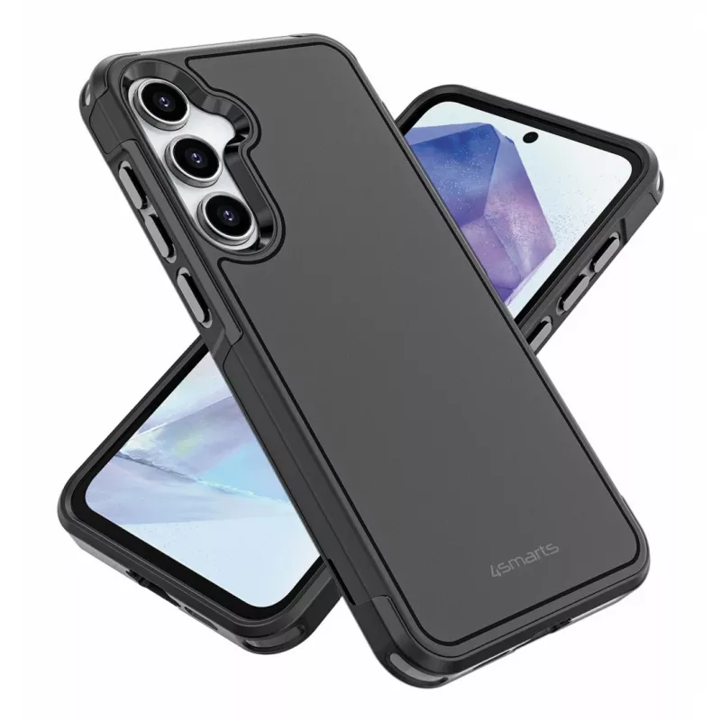 4smarts apsauginis dėklas Samsung Galaxy A55 16,8 cm (6,6 colio) juodas