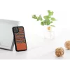 Dėklas iPhone 11 Pro man and wood — rudas languotas su juodu apvadu