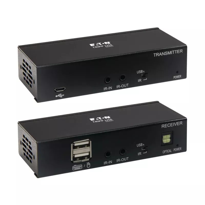 Eaton Tripp Lite Series USB-C į HDMI per Cat6 prailginimo rinkinys su KVM palaikymu, 4K 60Hz, 4:4:4, siųstuvas/imtuvas, USB, PoC, HDCP 2.2, iki 70 m, TAA
