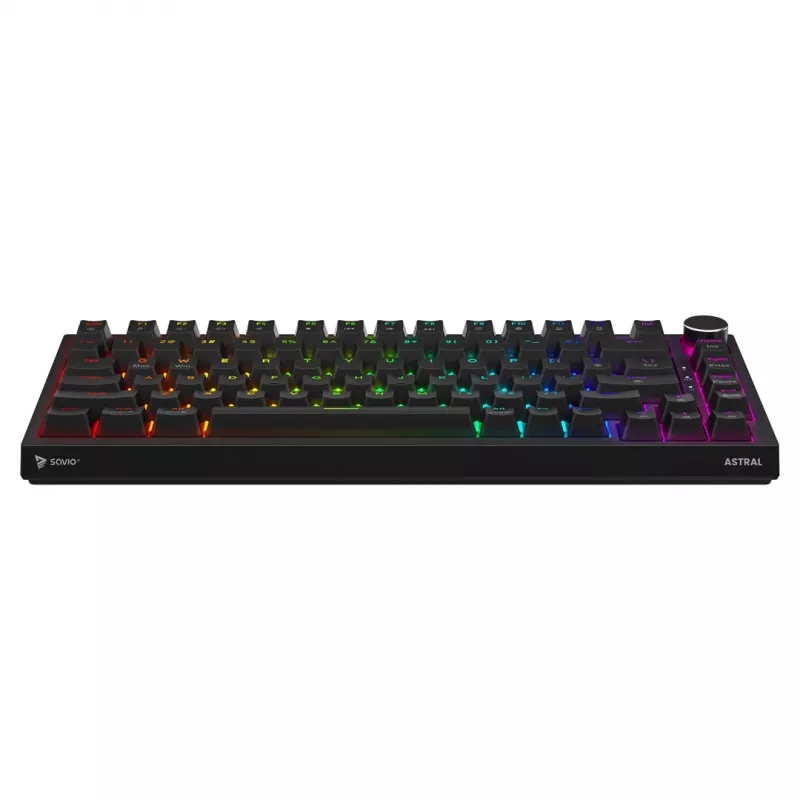 Savio ASTRAL BLACK JADE klaviatūra Gaming USB QWERTY US International