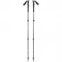 Trekking lazdos Trail, Fitness Device juoda/alyvuogių žalia, 1 pora, 100-140 cm