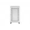 Stovimas 19 inch serverio spintos korpusas 27U 800x1000 mm pilkas perforuotomis durimis su LCD ekranu LANBERG (plokščioje pakuotėje)