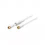 Wentronic 67288-GB Belaidis koaksialinis kabelis, baltas