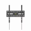 Gembird WM-75F-02 fiksuotas TV laikiklis ant sienos, 32 inch–75 inch, juodas
