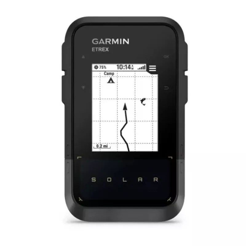 Garmin eTrex Solar – Nešiojamas GPS Navigatorius su Saulės Energija