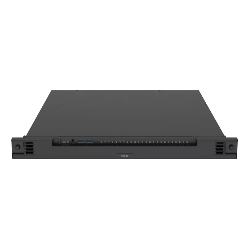 Tinklinis vaizdo registratorius AXIS S2224 Mk II, 24 kanalai, 48 kanalų atkūrimas, 7680×4320, 6 TB HDD, 256 GB SSD, RAID 0/1/10, 1U, juodas