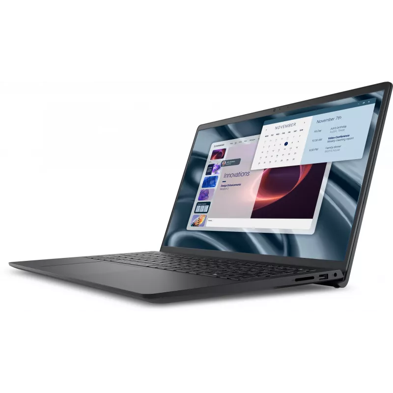 Nešiojamas kompiuteris Dell Pro 15 Essential PV15255 W11P R5-7520U | 8GB | 512GB | AMD Radeon 610M | FgrPr | WLAN+BT | 15.6 FHD | BcklKb | 3C | 65W | 3YPS Carbon Black (Plastikinis)